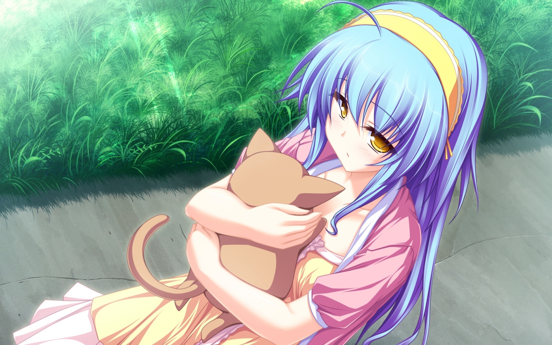 二次元动漫美女高清卡通图片桌面壁纸