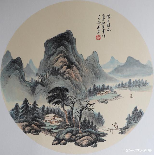 名家推荐|画家郑武荣山水小品品鉴
