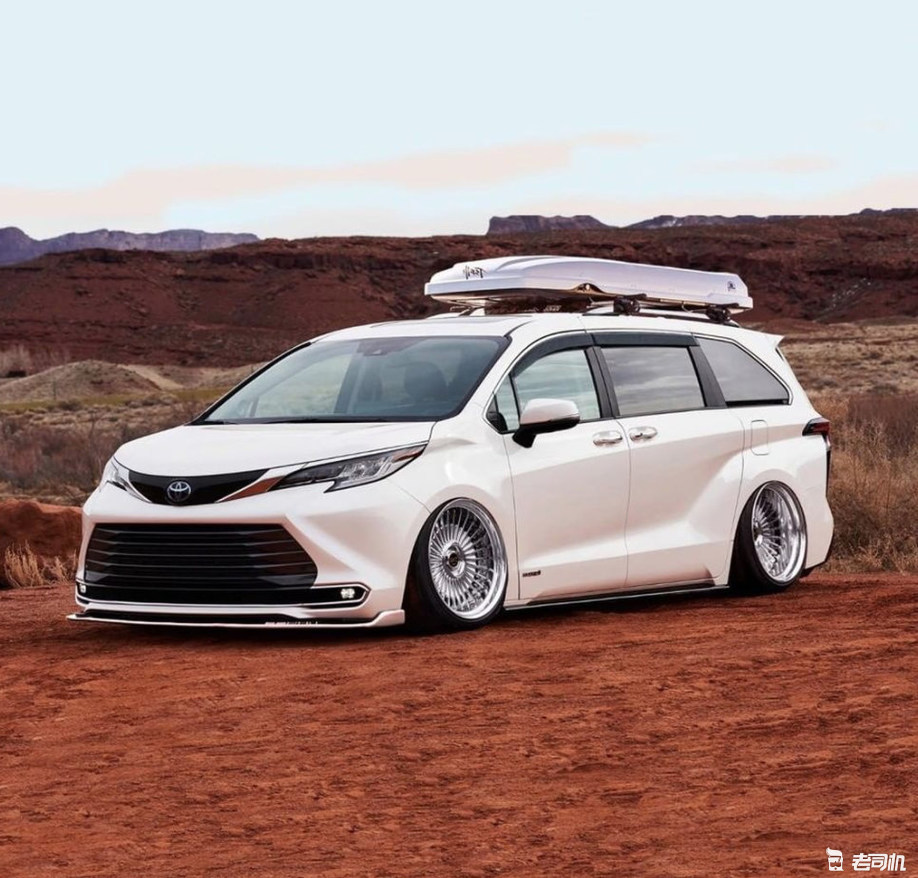 全新丰田sienna塞纳改装渲染图