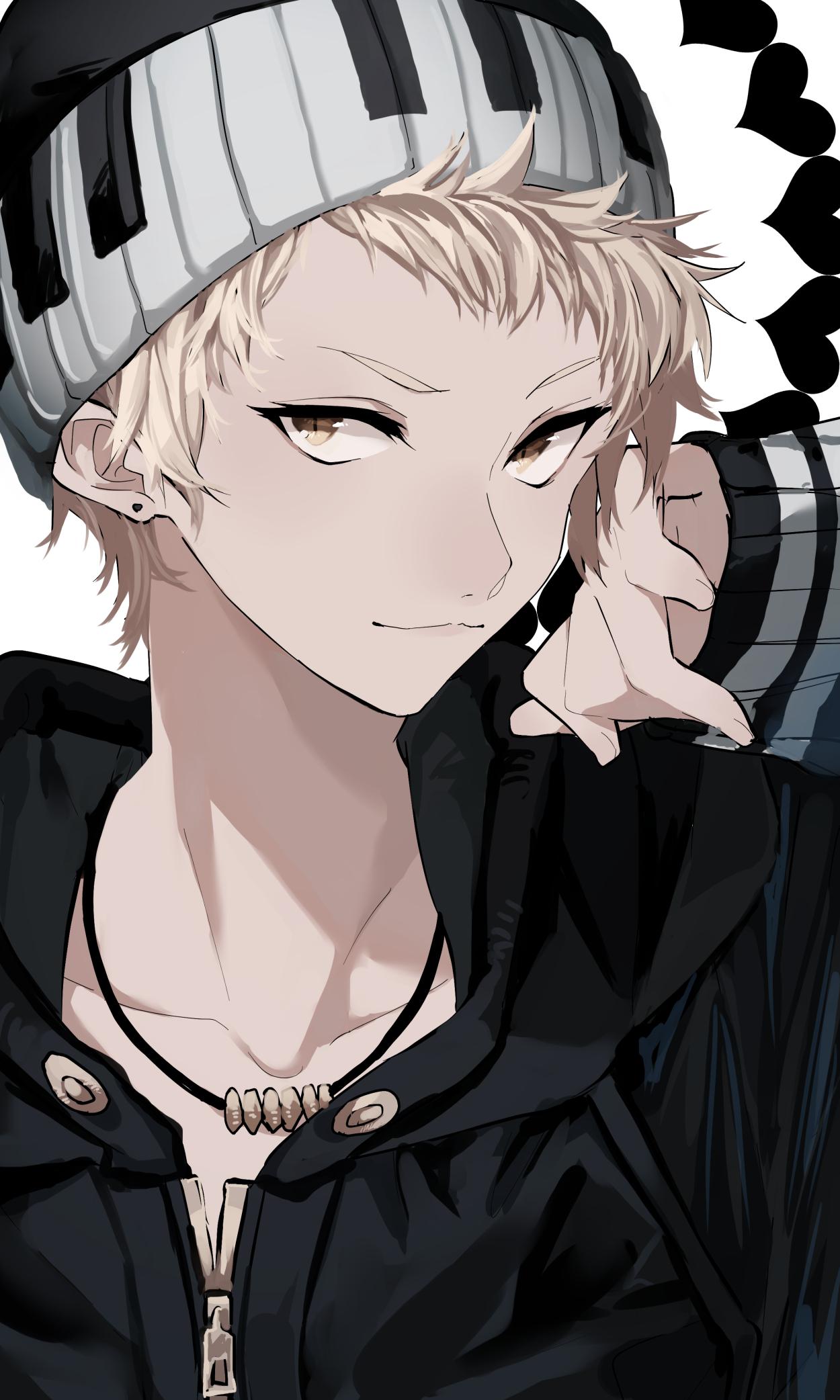 画师「bsm-135」作品欣赏:造型酷帅的二次元美少年插画