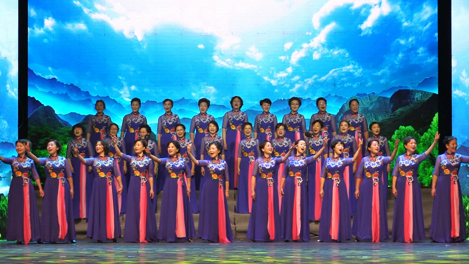 安庆石化老年大学:女声合唱《山野的风》