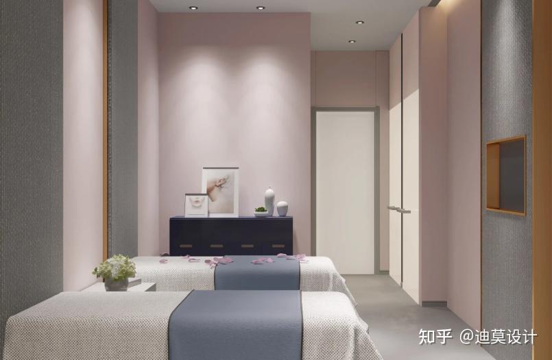 乡镇小型美容院的装修风格60平60平米美容店特色装修