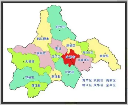 成都行政区图想知道哪些项目是外地人可以购买并且有投资价值的,可以