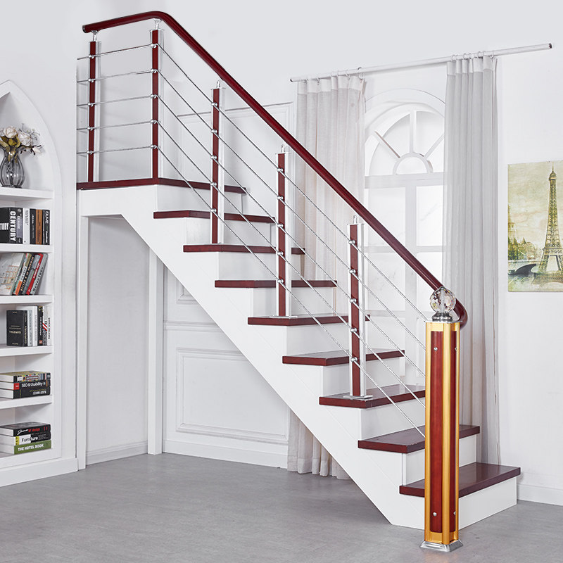 楼梯扶手护栏简约现代家用室内阁楼复式围栏楼梯扶手