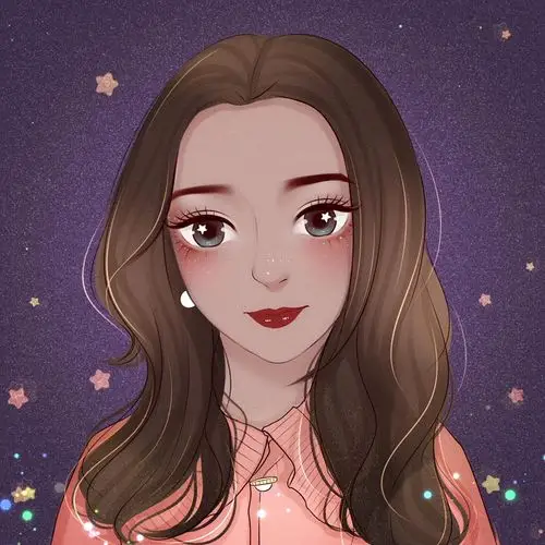 真人照片转手绘头像q版卡通绘画素描肖像漫画人物设计定制作 - 小芳