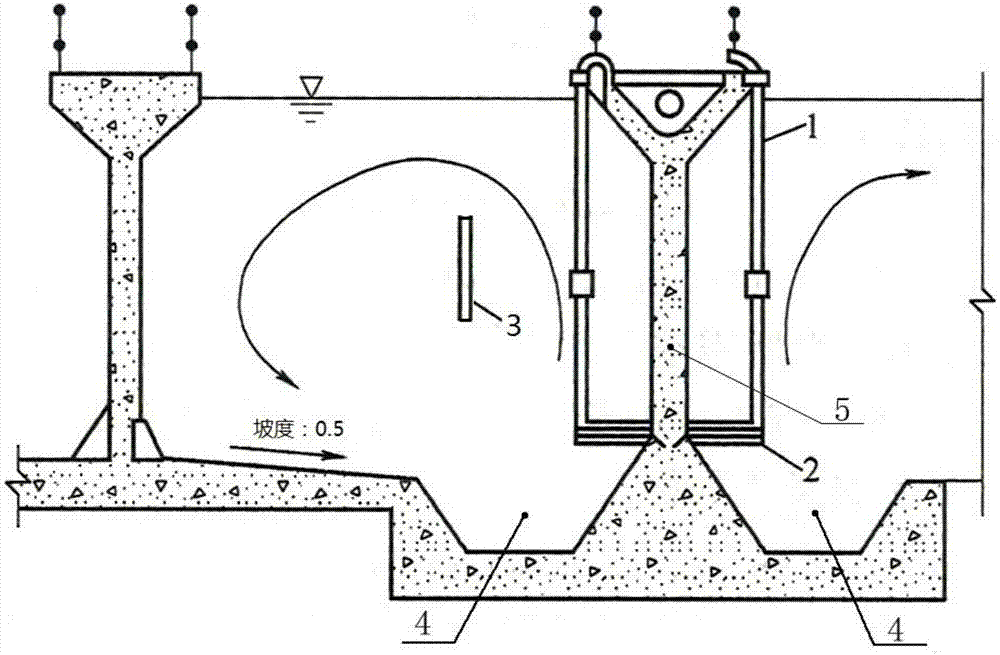 带盘式膜微孔曝气器的沉砂池的制作方法