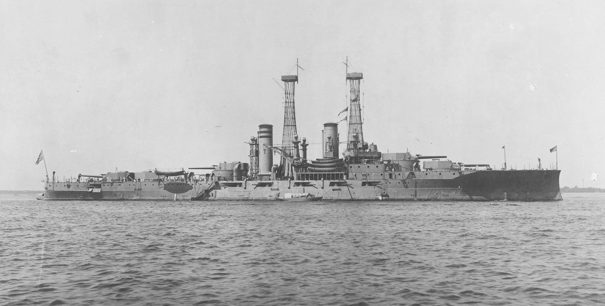 美国海军建造的第二型无畏舰特拉华级战列舰