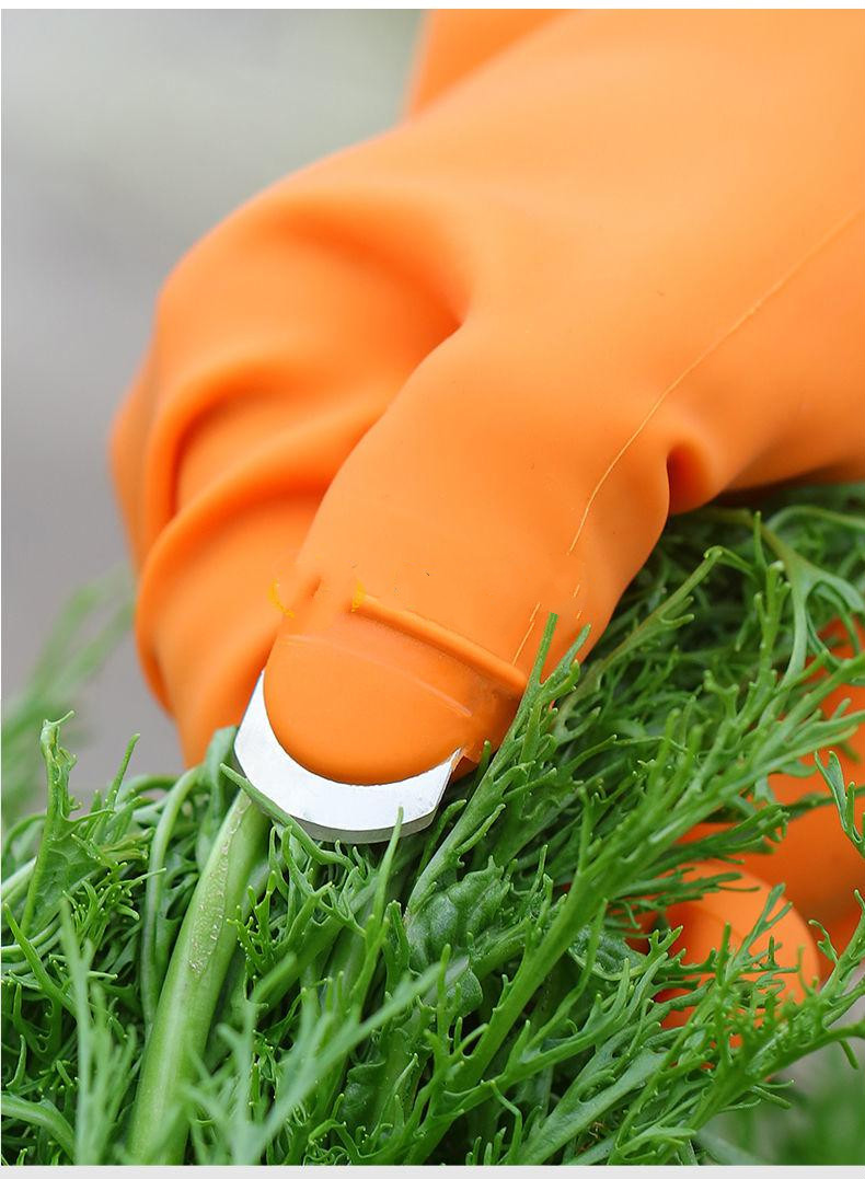 芊阙花椒采摘手套摘花椒神器专用手套采摘指甲套摘菜器掐菜摘豆角农用