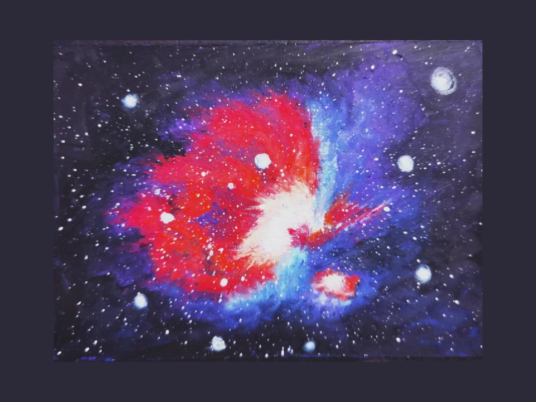 油画棒星云④