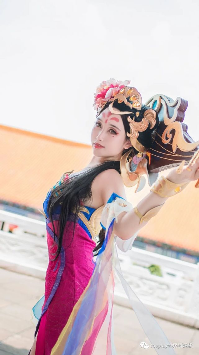 cos:王者荣耀杨玉环霓裳曲cos正片@玥颜