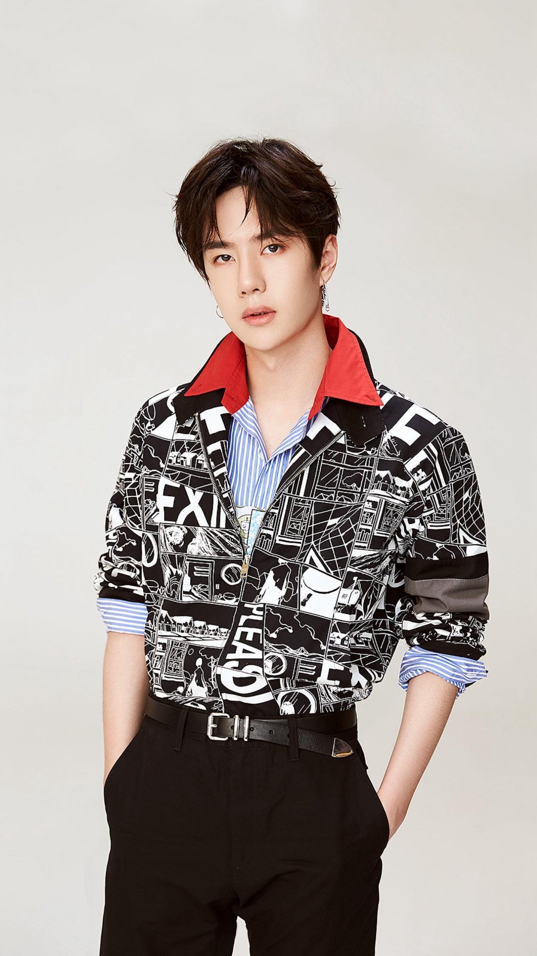 王一博帅气清新唯美写真,高清图片,手机壁纸