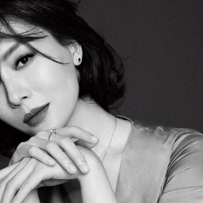 优雅知性美女明星陈数头像图片