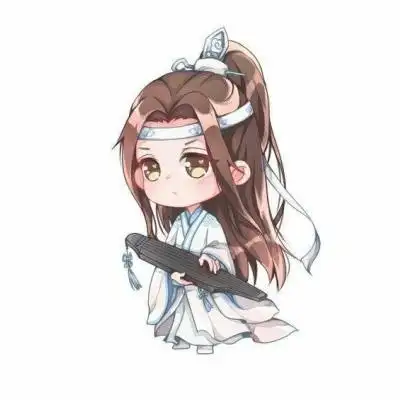 魔道祖师q版萌图头像魏无羡蓝忘机