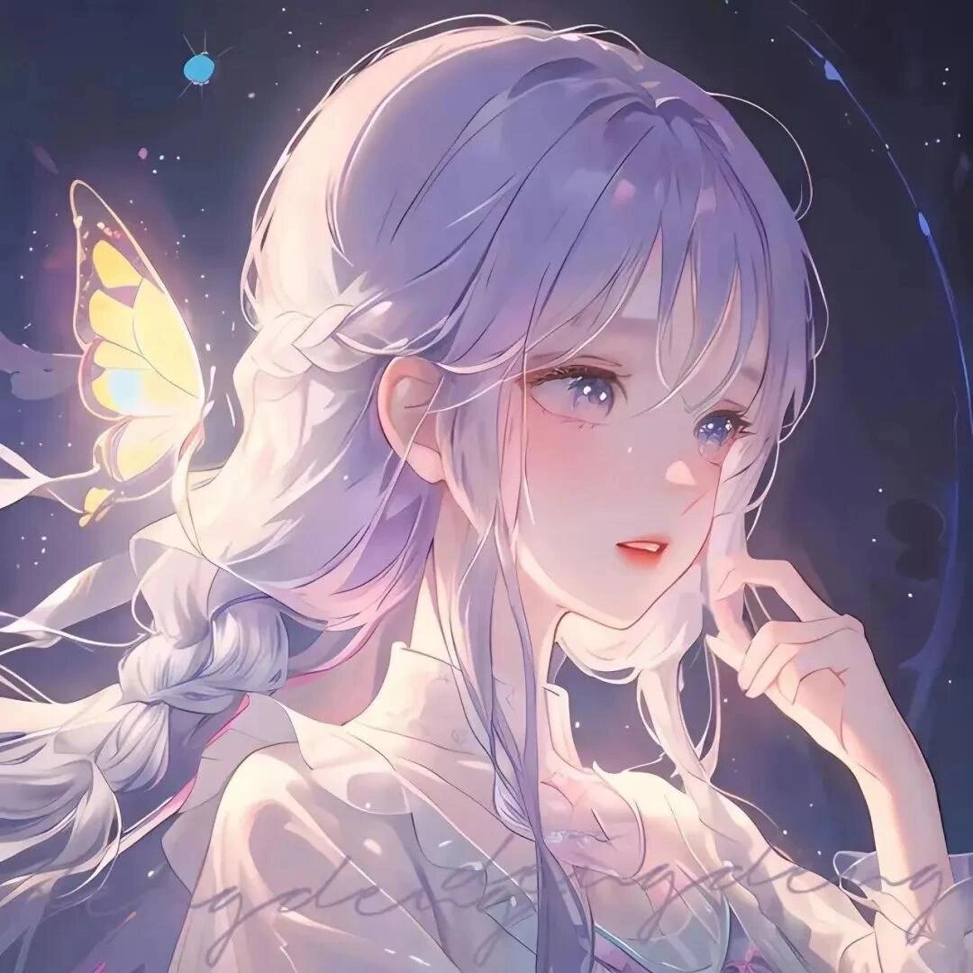 动漫女生头像,梦幻仙气. 后期还会有更新哦.