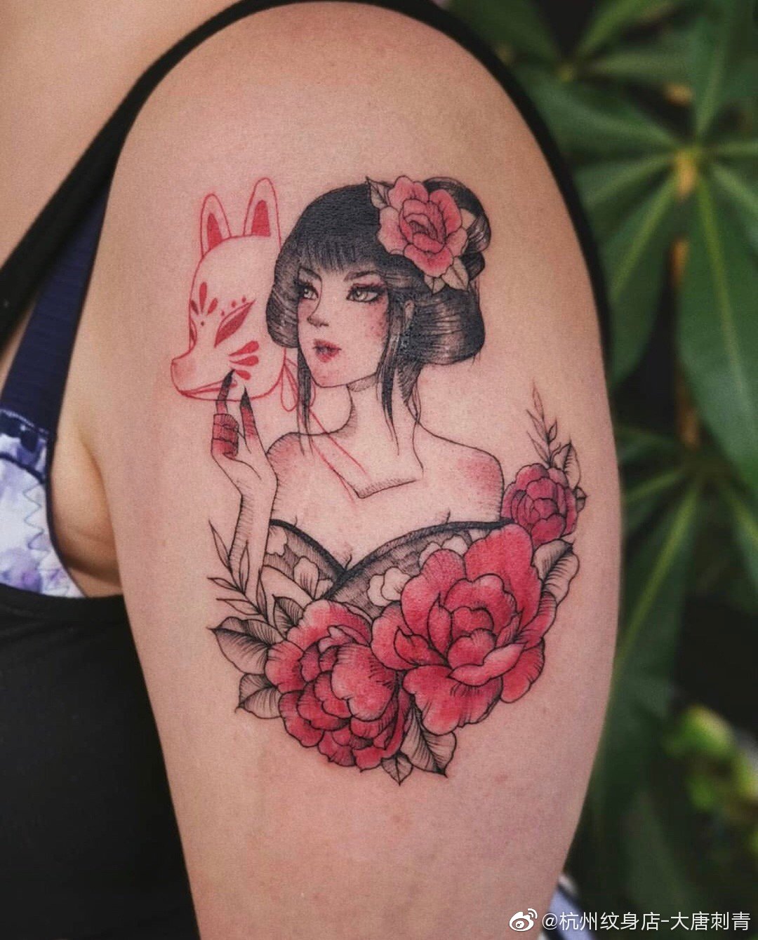 纹身这9款艺妓你喜欢哪款呢