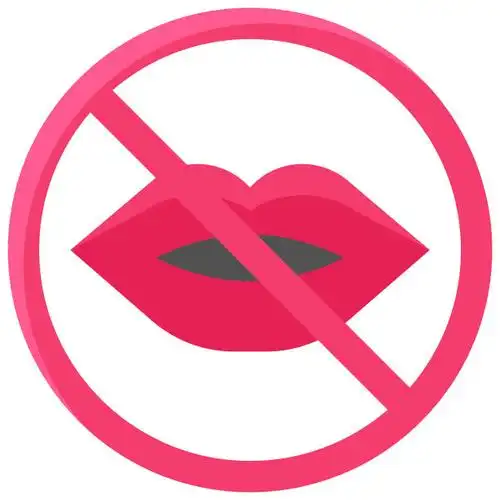 没有说话的图标,禁止标志矢量插图图片下载