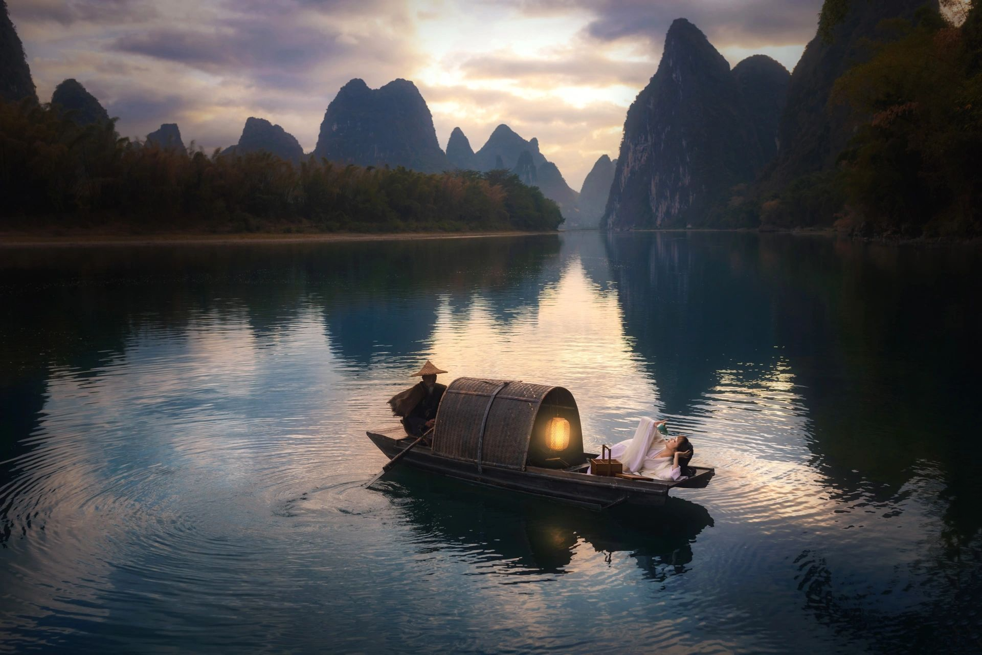 黄布倒影,推荐超级小众的山水古风拍摄地 也许您看腻味了阳朔二十元