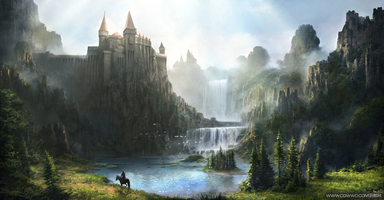 精品游戏场景概念设计建筑 306p_原画资源下载区 _ cg游麟网游戏美术