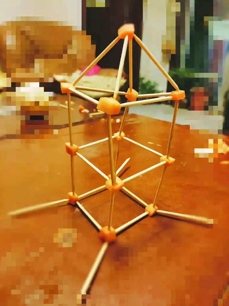 手工制作:烧烤棍削出的牙签#小城画师#创作灵感  - 抖音