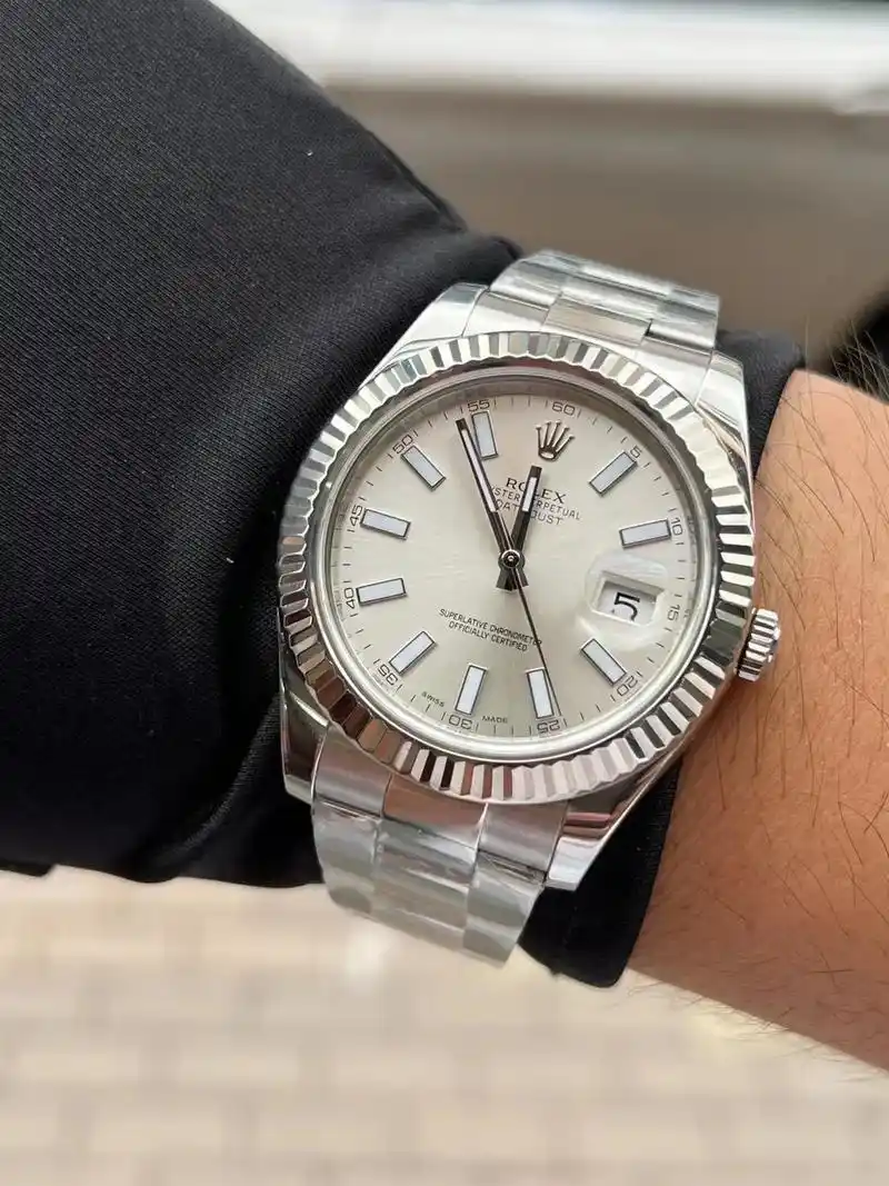 劳力士日志型116334黑盘自动机械表,男表41 - 抖音