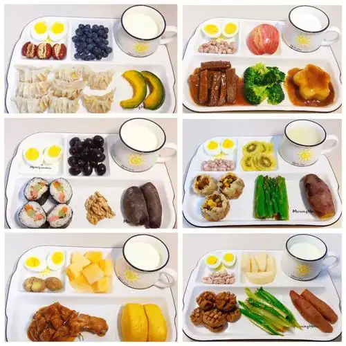 小学生一周营养早餐不重复