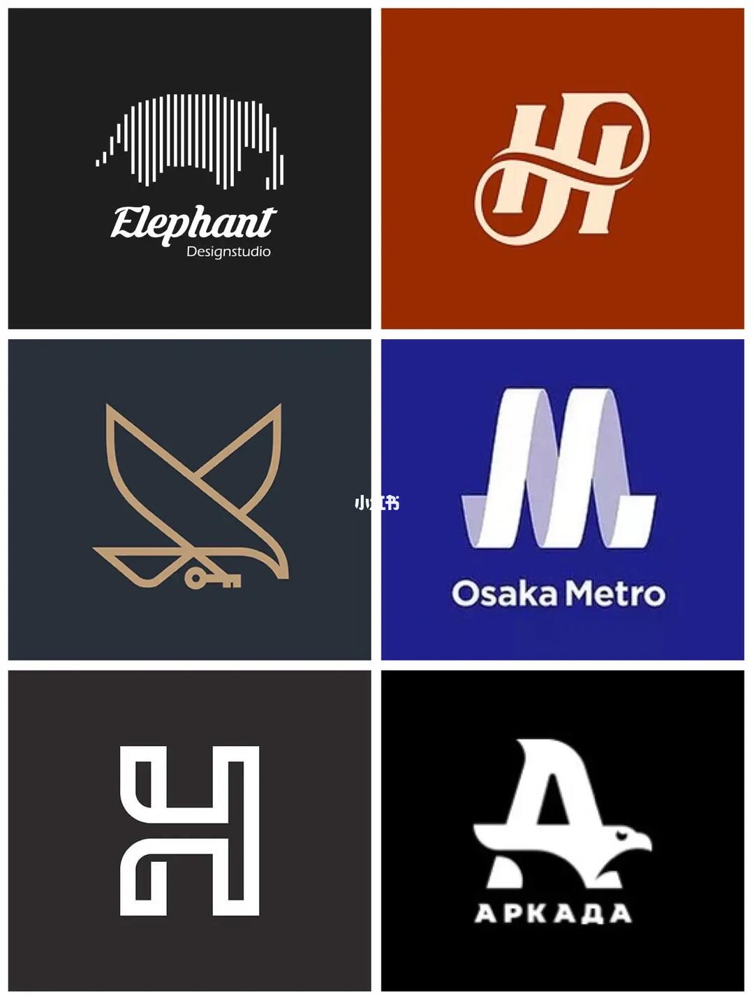 简约极简丨创意标志丨极简字母设计