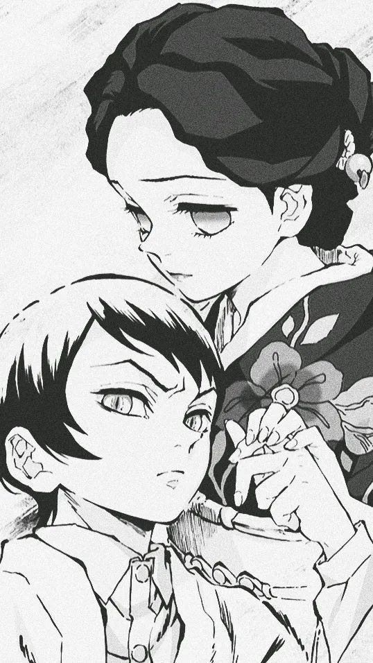 鬼灭之刃黑白人物回忆录