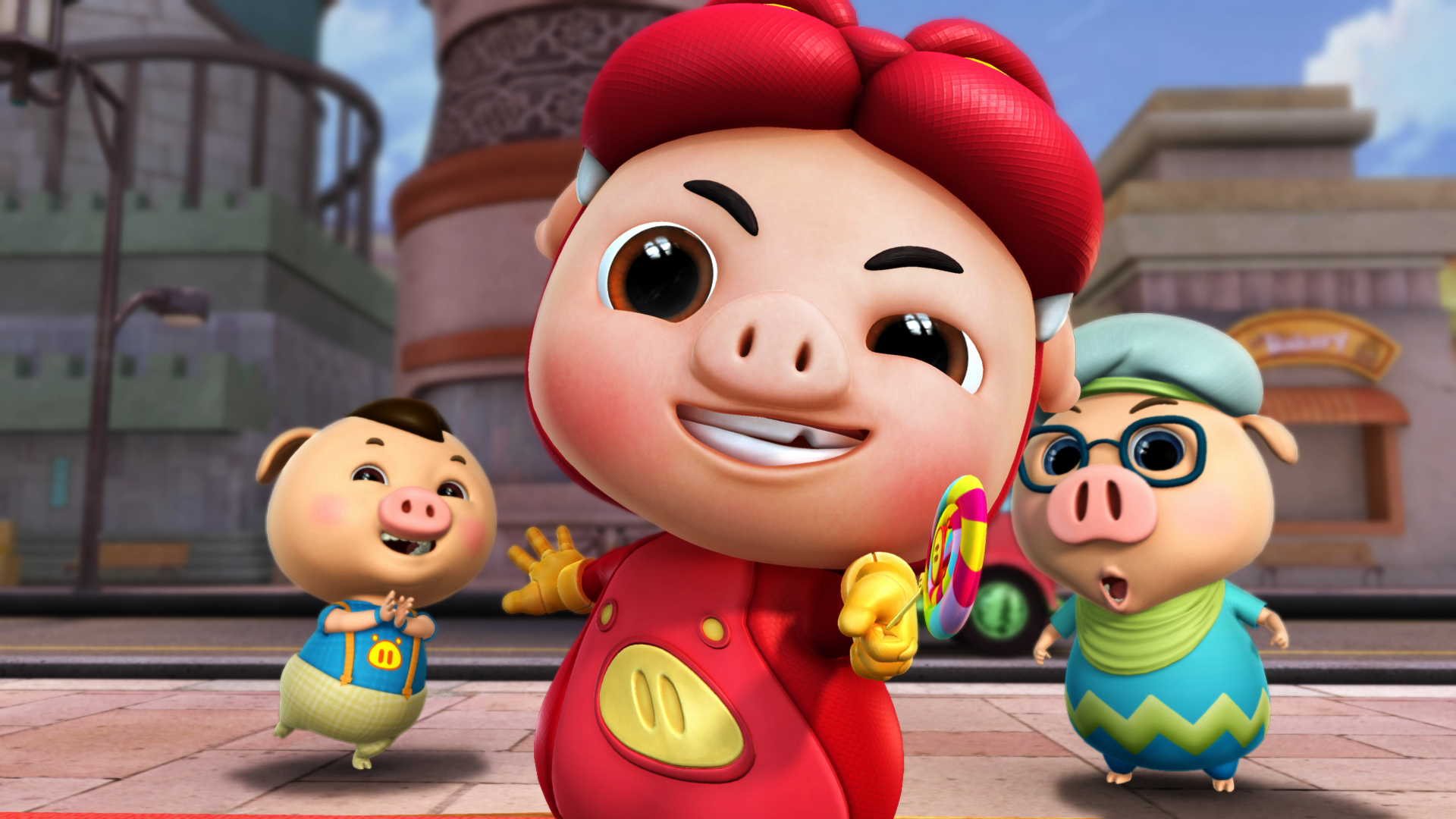 猪猪侠之勇闯巨人岛高清图片电脑桌面壁纸下载 第二辑