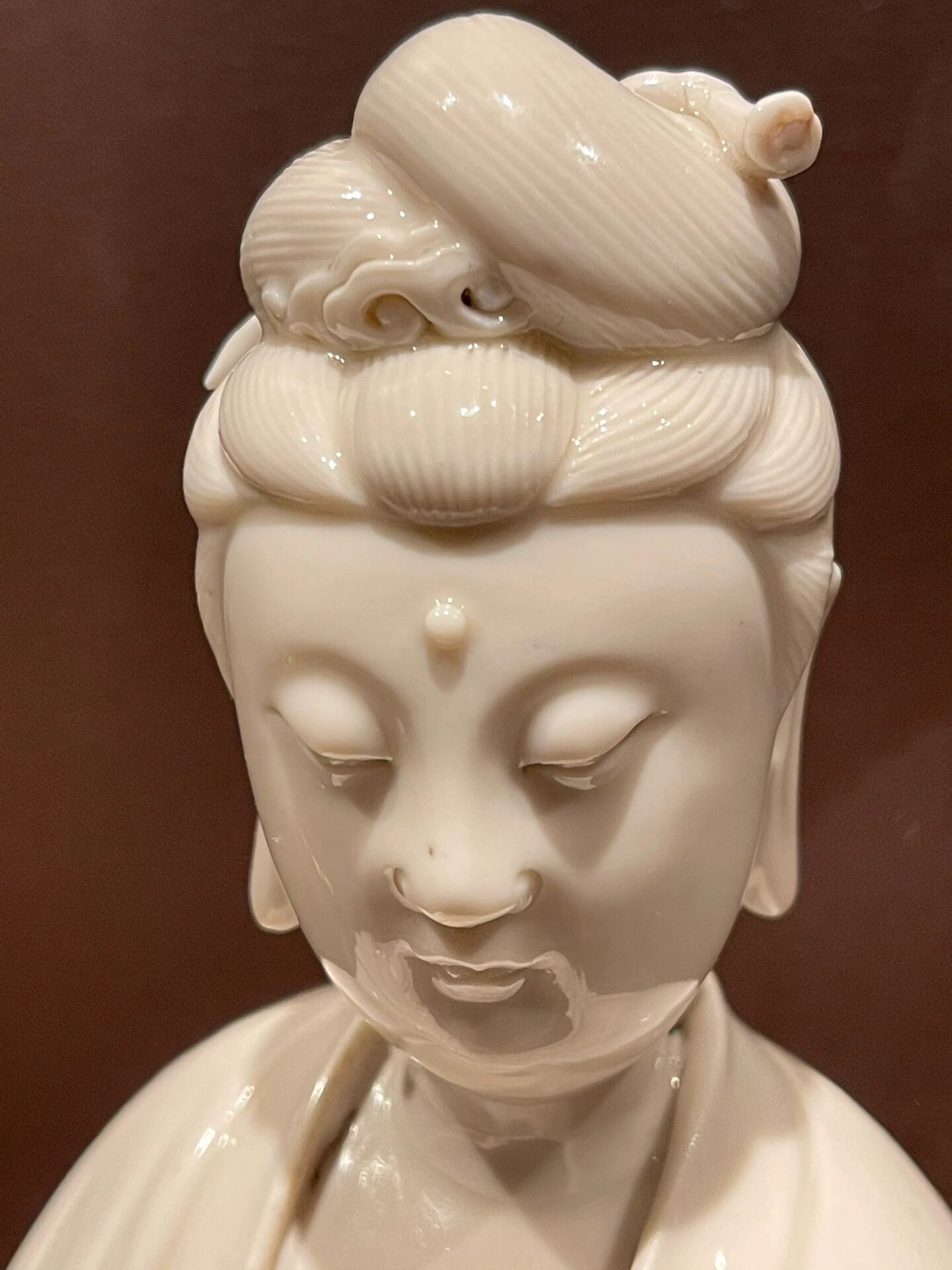 真品【何朝宗】观音像细节图鉴(1)