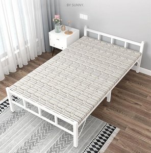 1米宽单人床一米二宽的折叠床一米小孩床结实80公分90宽家用r小床