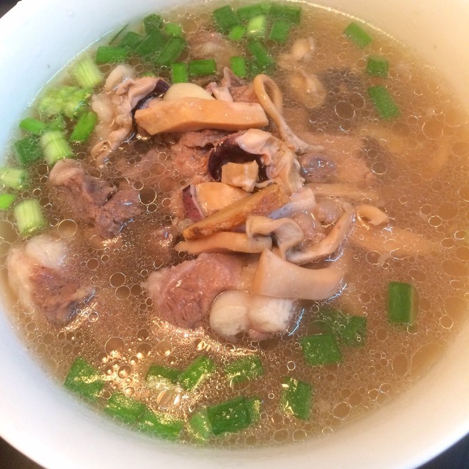 【墨鱼干排骨汤的做法步骤图,怎么做好吃】漂浮咖啡y_下厨房