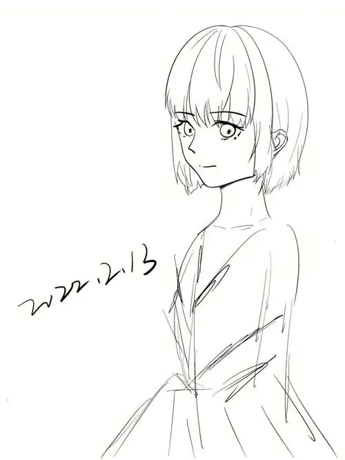 小伙伴们画起来绘画工具:ipad-procreate#卡通头像  #画画  #ipad画画