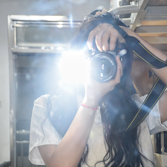 我和镜头的故事|摄影师专用头像|女生头像2034期