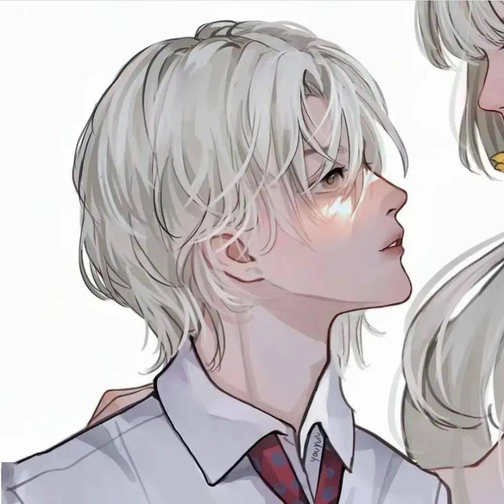 动漫情头丨美到极致的神仙情侣头像_wi-fi_图片_字体