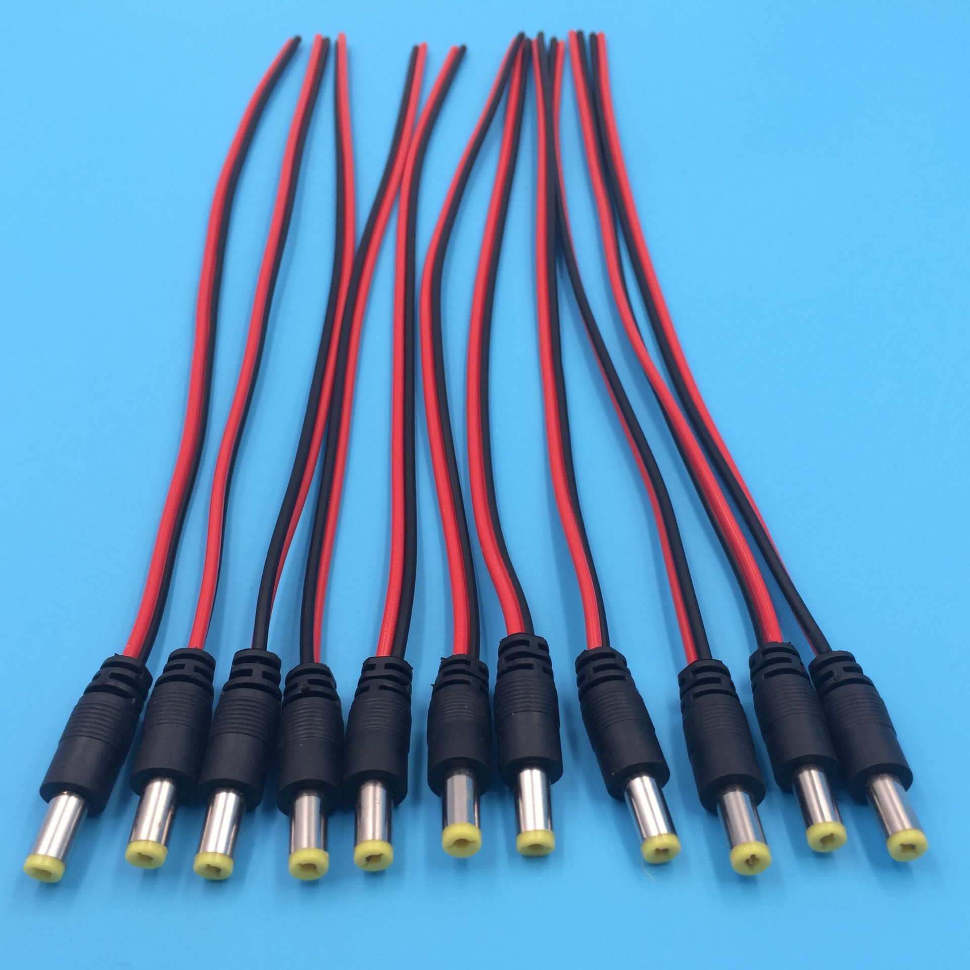 1mm监控摄像机电源线dc公头纯铜