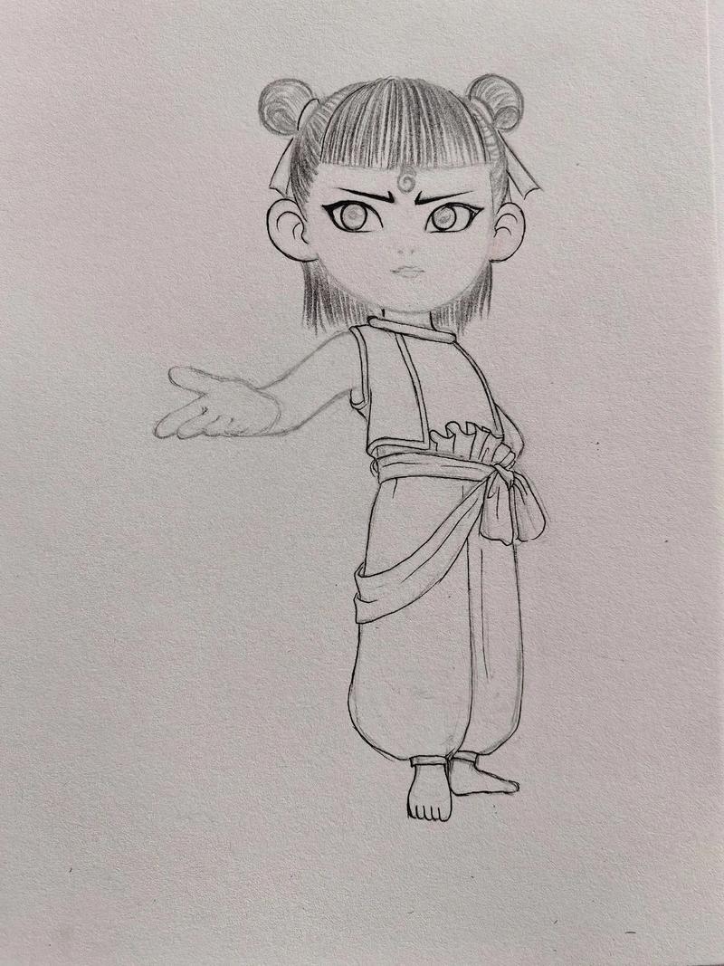 试着画了一张敖丙.好喜欢丙丙啊,温润如玉,彬彬有礼,温柔善良