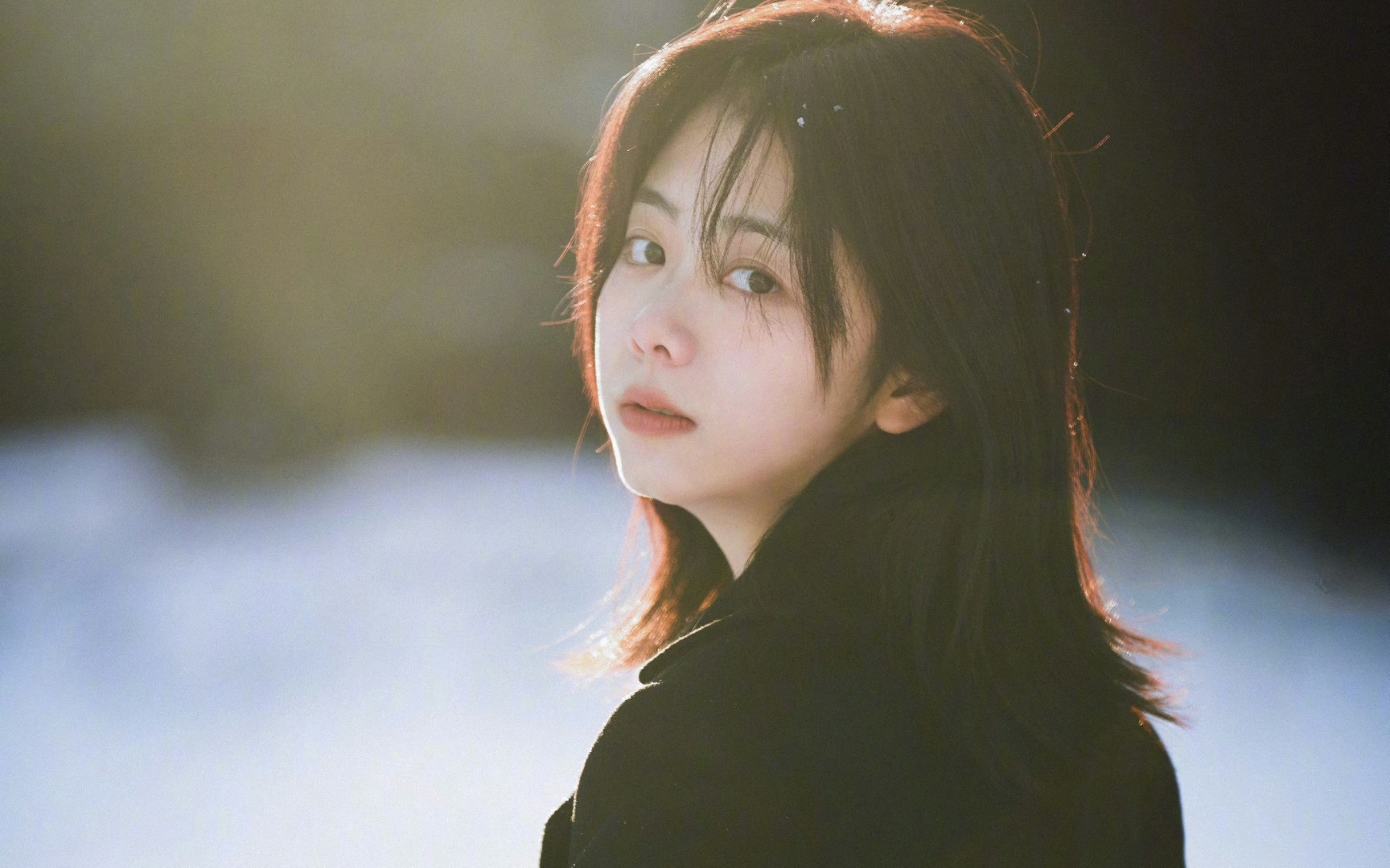 谭松韵冬日大片