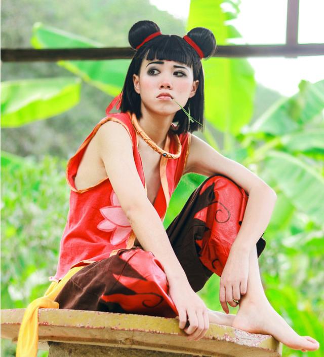 能搞笑能逗比这位cos哪吒的居然是妹子
