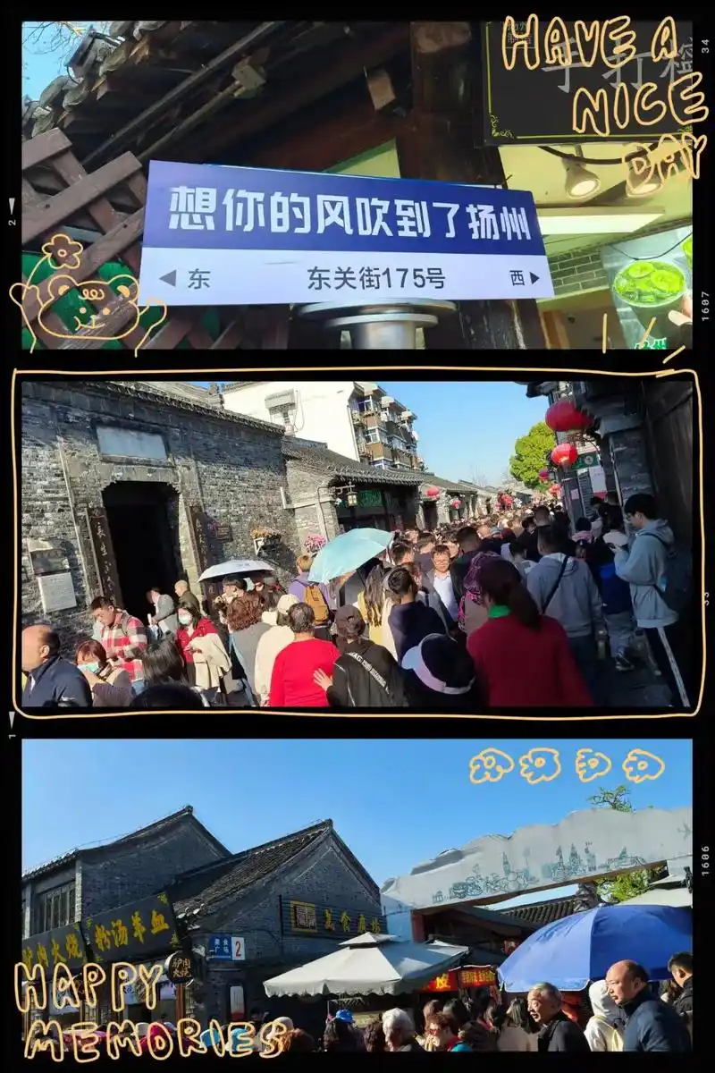 烟花三月下扬州.#扬州 欢迎来扬州游玩的外地人,现在宾馆都那 - 抖音