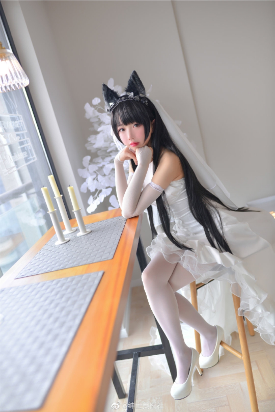 cos爱宕犬,白丝美女小姐姐 - acfun弹幕视频网 - 认真你就输啦 (?ω?