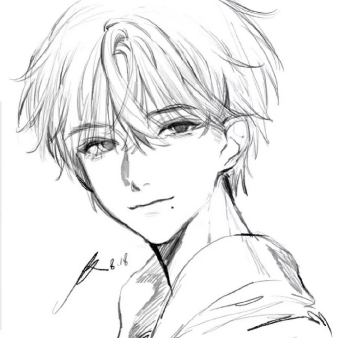 简笔画 手绘 素描 线稿 690_690