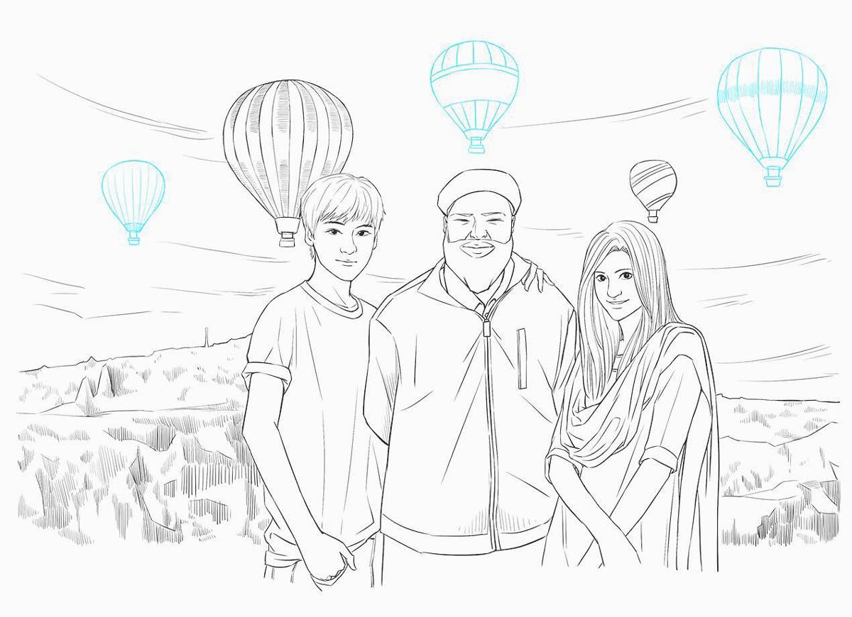 当时是这里旅行的淡季,报名这趟旅行的只有我和一对来自巴基斯坦的