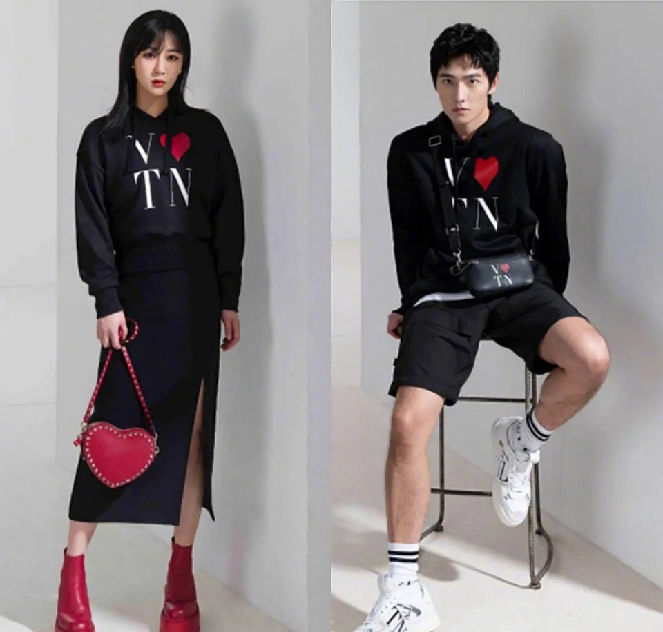 杨洋杨紫合体虐狗这组七夕大片甜到让人想谈恋爱