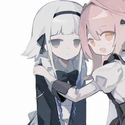 甜甜的动漫少女心可爱头像闺蜜图片