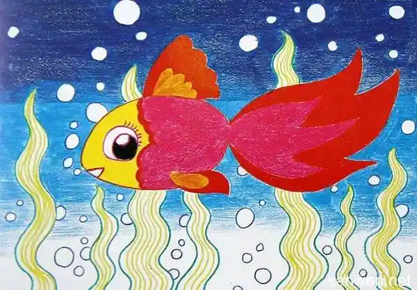 一年级绘画作品图片