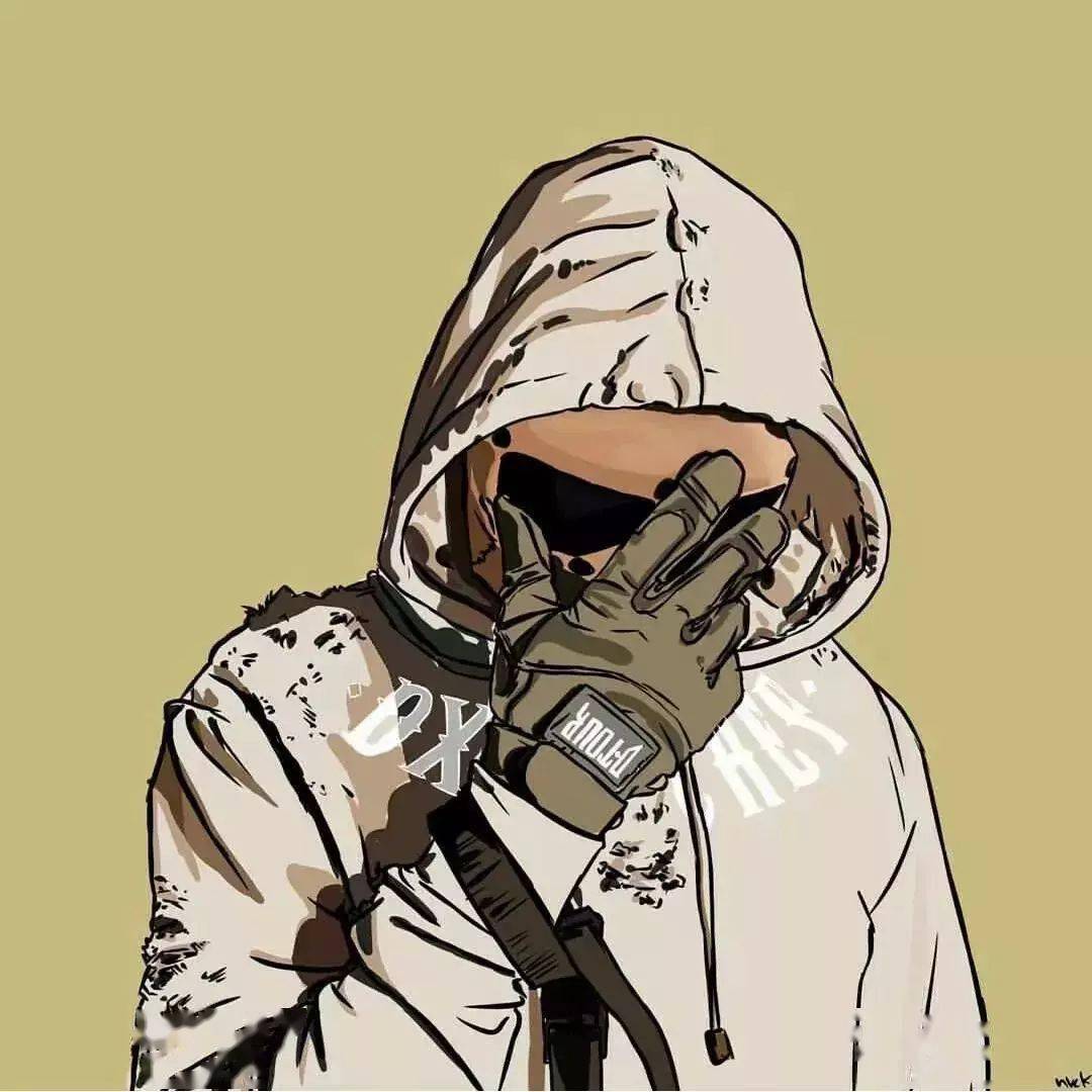 嘻哈风潮流个性微信头像