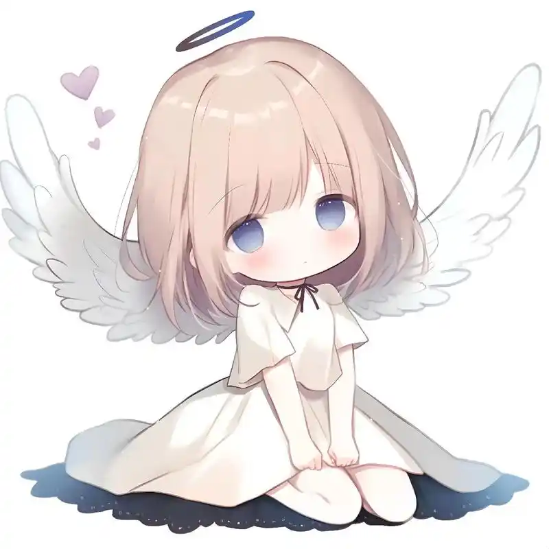送你一组可爱小天使头像 头像娶图口令:/~427732lxv - 抖音