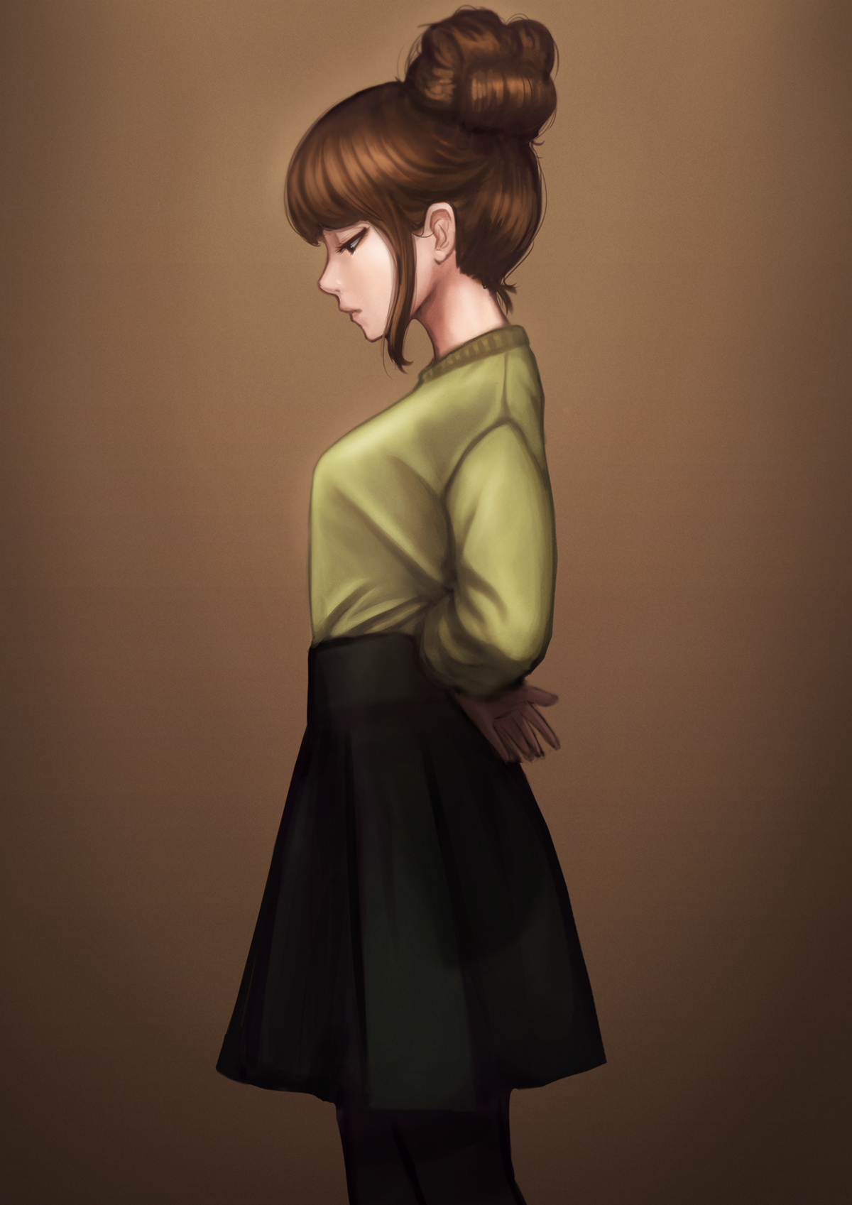 动漫手机壁纸高清竖屏可爱女孩