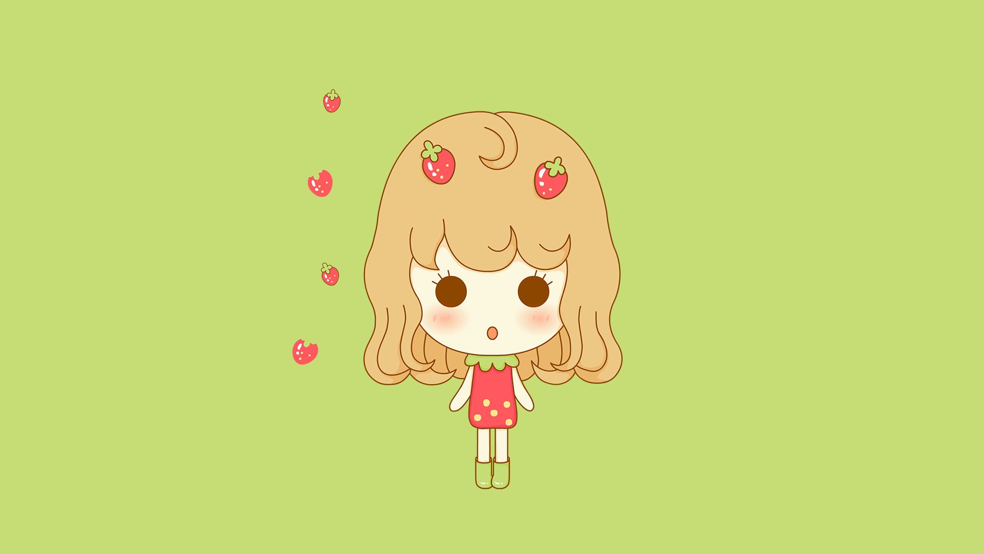 可爱小女生鬼小妞壁纸