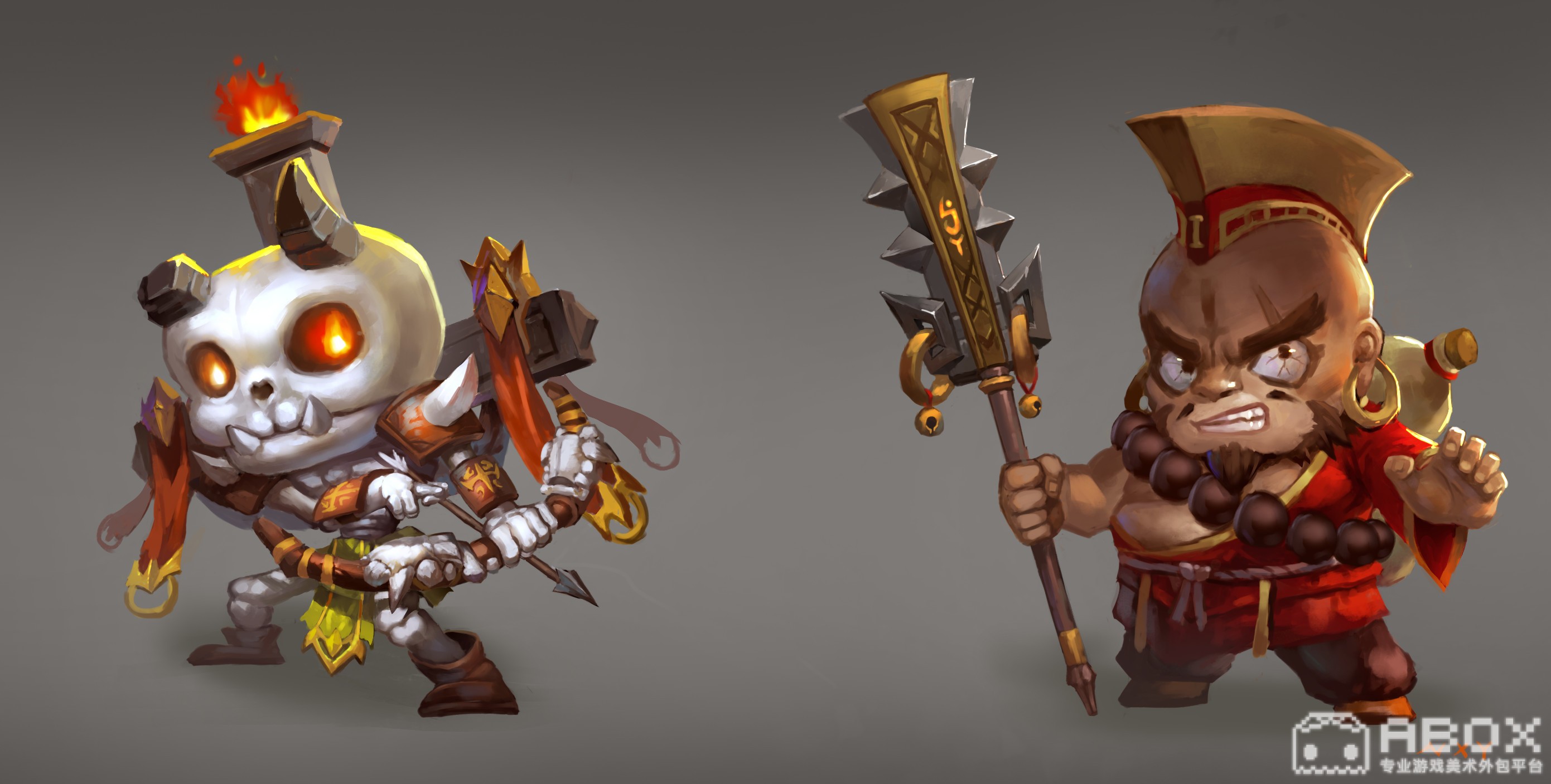 角色原画_上海闵行原画外包_美术盒子